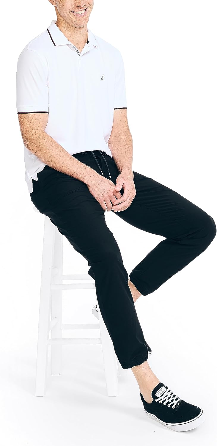 Nautica Mens Nautica Navtech Sustainably Crafted Classic Fit Polo - Image 4