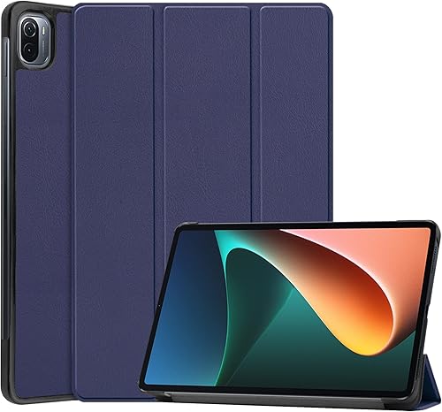 Funda compatible con Xiaomi Mi Pad 5MiPad 5 Pro de 11 pulgadas 5G 2021 Slim Tri-Fold Stand Smart Case, múltiples ángulos de visión, carcasa rígida,