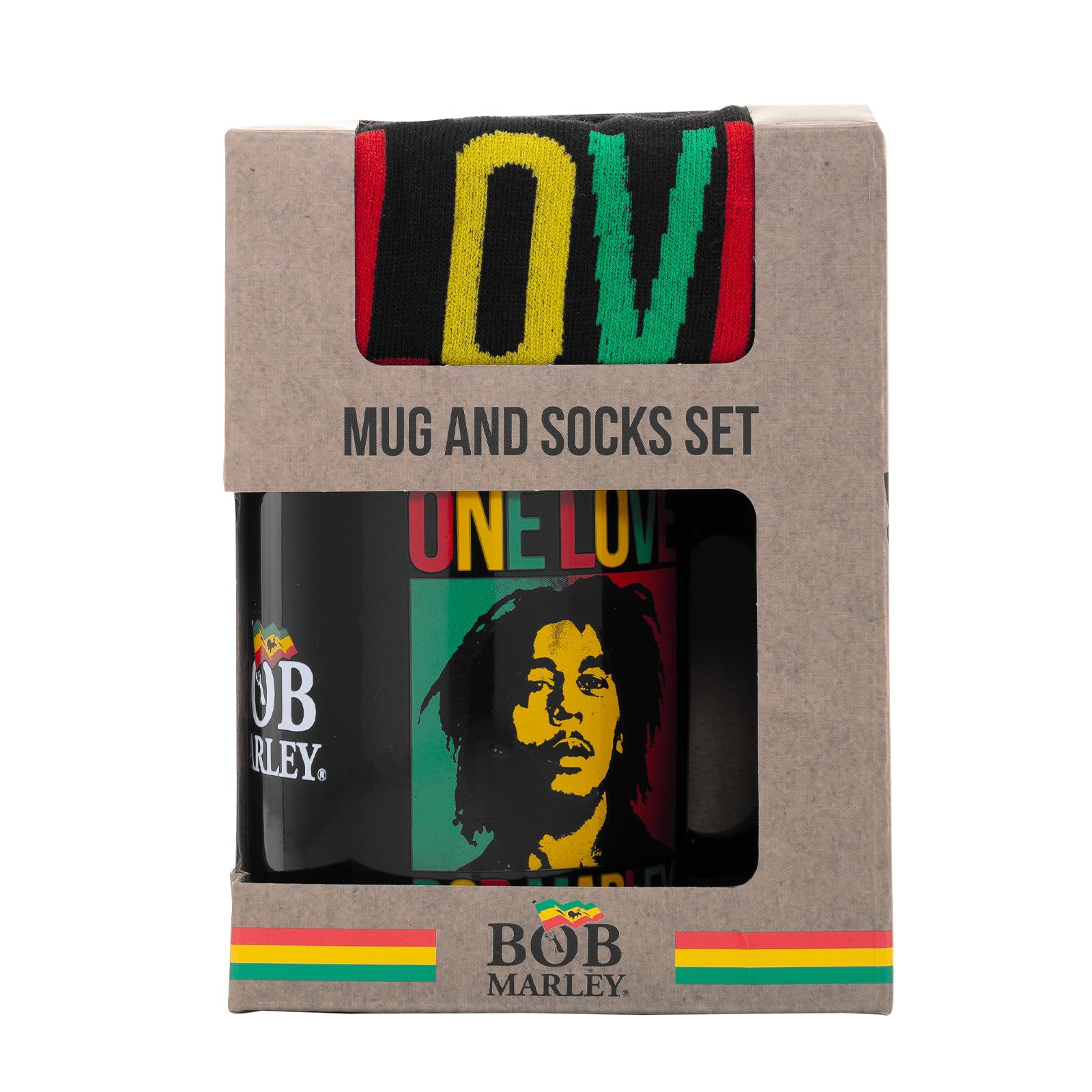 PYRAMID Bob Marley Mug And Socks Set