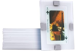 Baseball Card Shipping Supplies - 3.5" x 4.5" Durable Plastic Protector