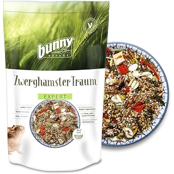 Bunny Nature Dwerghamster Dream Expert - 500g | Bunny Nature Complete feed, for daily supply, without pellets and extrudates,