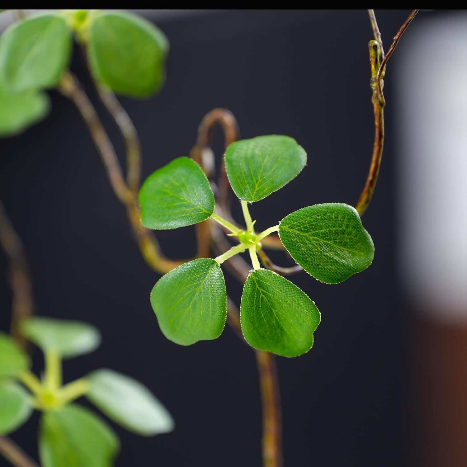 2PCS Fake Plants Stems, 33.5" Fake Greenery Stems Artificial Plants Stems for Vase Filler Decoration, Faux Bendable Branches with Leaf for Centerpieces Decor - Image 7