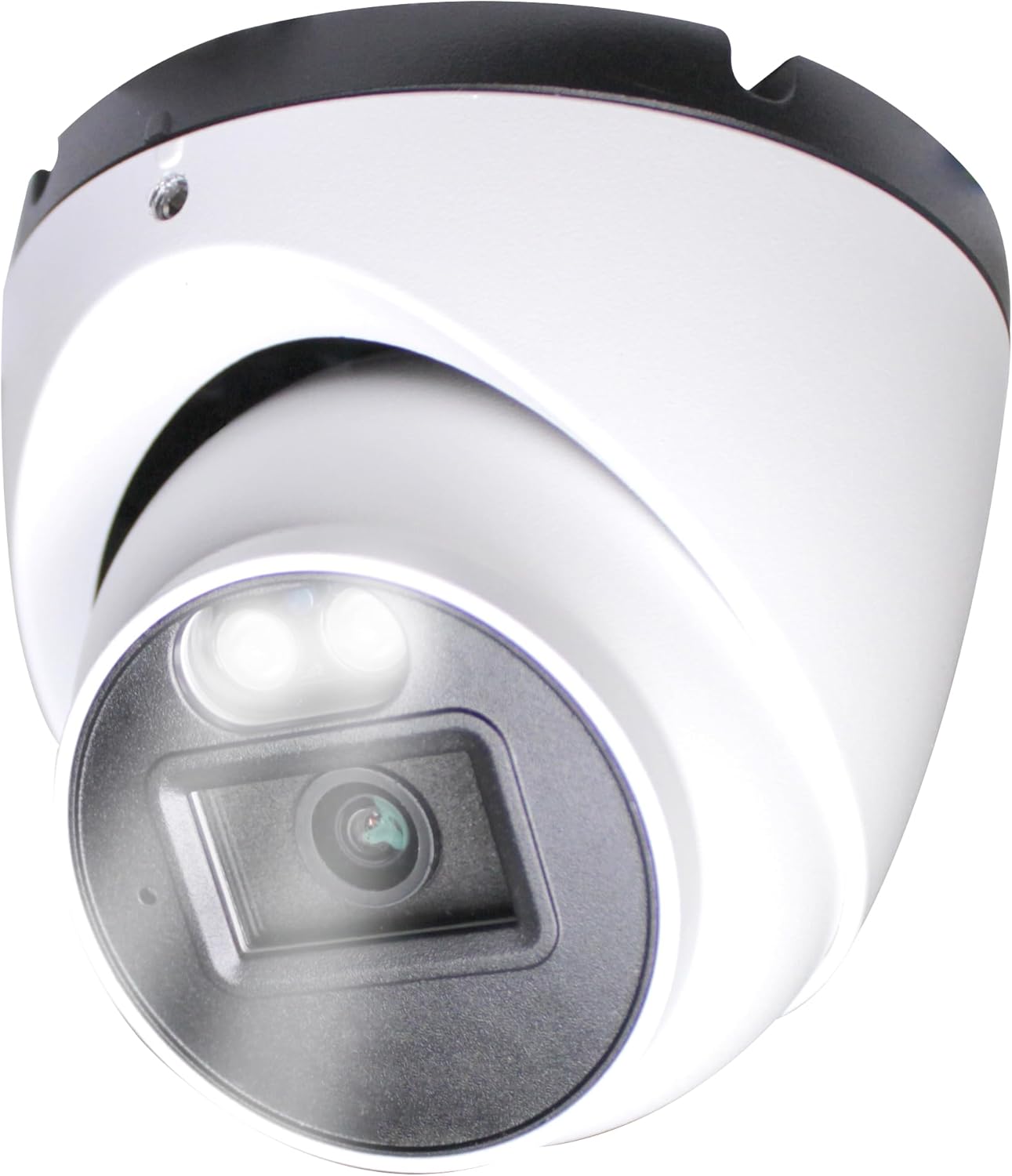 Sinis 5mp Security IP Camera, Surveillance Outdoor Indoor PoE Turret Camera, Wired Only Work with NVR, 100Ft IR/Colorfull Night Vision, P&P with Hik Dah Uni TVT NVR,IP67,2.8mm Lens, Build in Mic