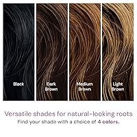 Vista 6 de Style Edit Barra de Retoque de Raíz para Cobertura de Cabello Gris y Marrón Oscuro, Color Temporal de Cabello, Bolígrafo de Esponja de Sombreado