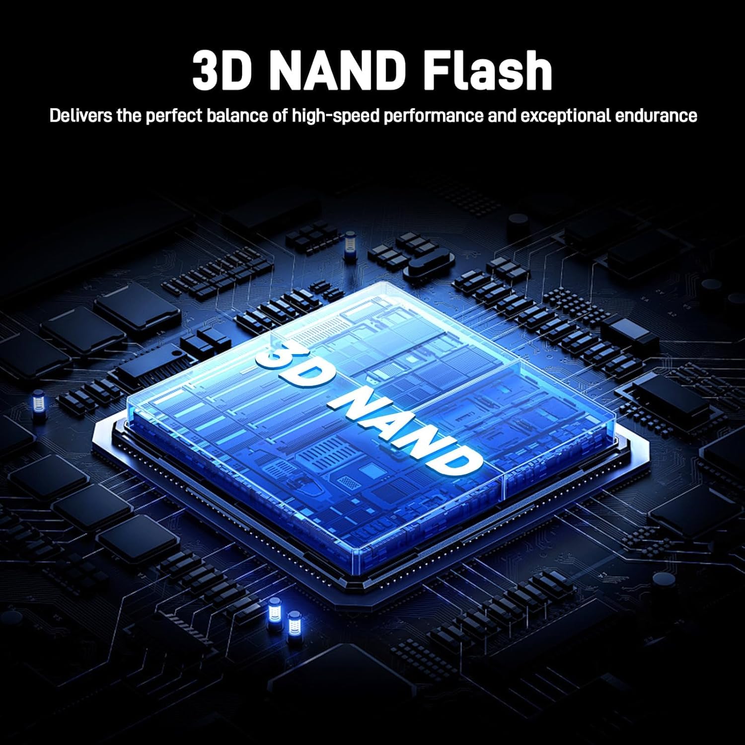 KingSpec 1TB M.2 Gen5 NVMe SSD 2280 Internal Solid State Drive | Up to 14,000MB/s Read Speed for Gaming PC, Video Editing, Content Creation, PS5 Compatible