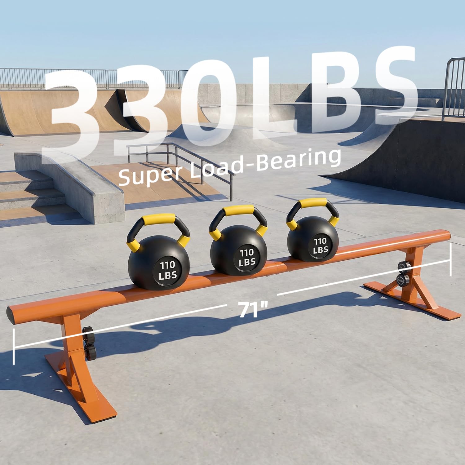 Amazon | MR スケートレール スケートボード スロープグラインドレール