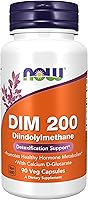 Vista 1 de NOW Foods Supplements, DIM 200 (Diindolylmethane) with Calcium D-Glucarate, 90 Veg Capsules