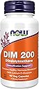 NOW Foods Supplements, DIM 200 (Diindolylmethane) with Calcium D-Glucarate, 90 Veg Capsules