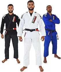 Kimono de Jiu Jitsu Brazil Combat Xtra-lite Competidor Profissional CBJJ IBJJF Unissex Trançado