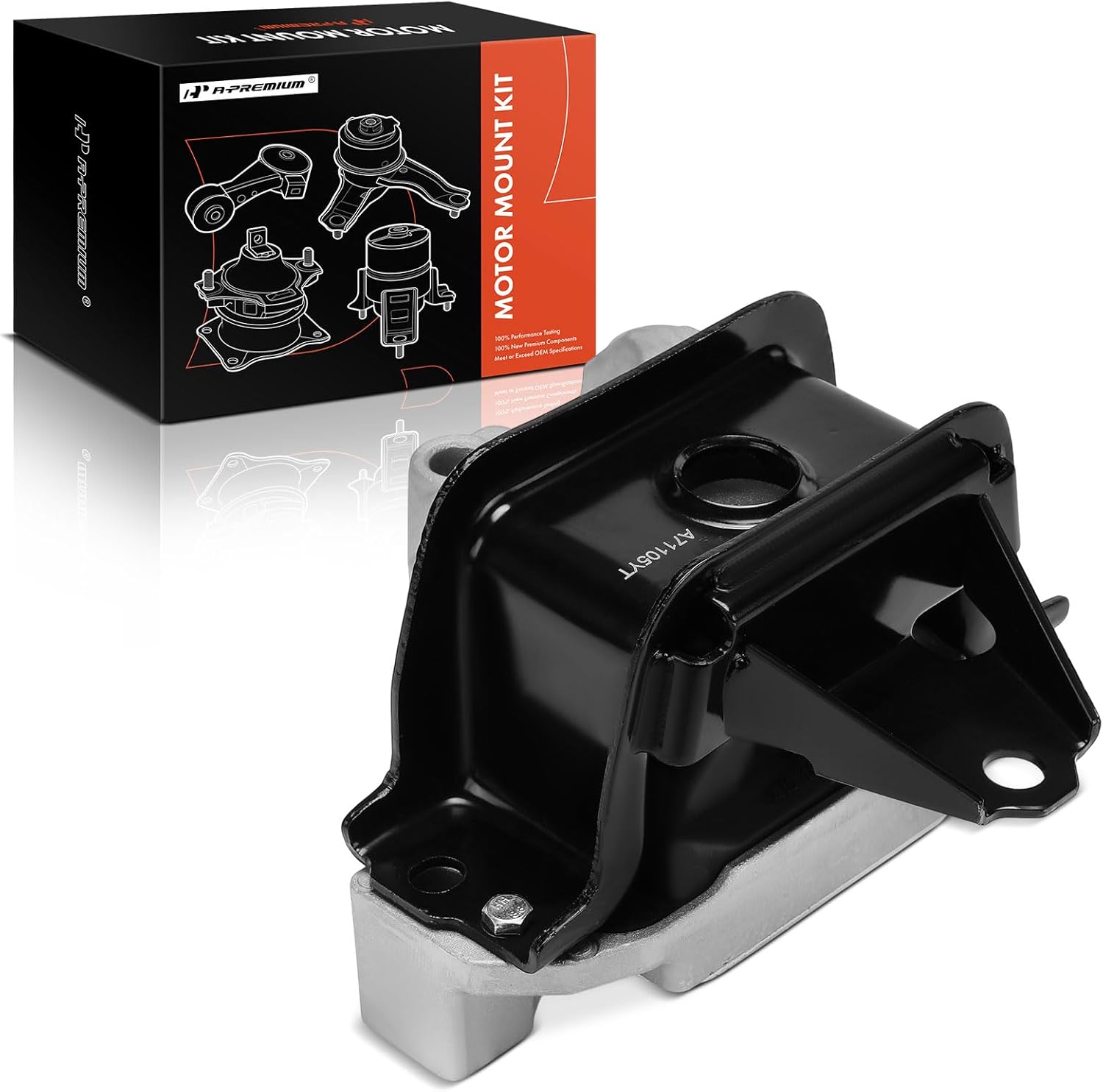 A-Premium Front Right Passenger Engine Motor Mount Compatible with Mitsubishi Outlander 2014-2020, 2.4L