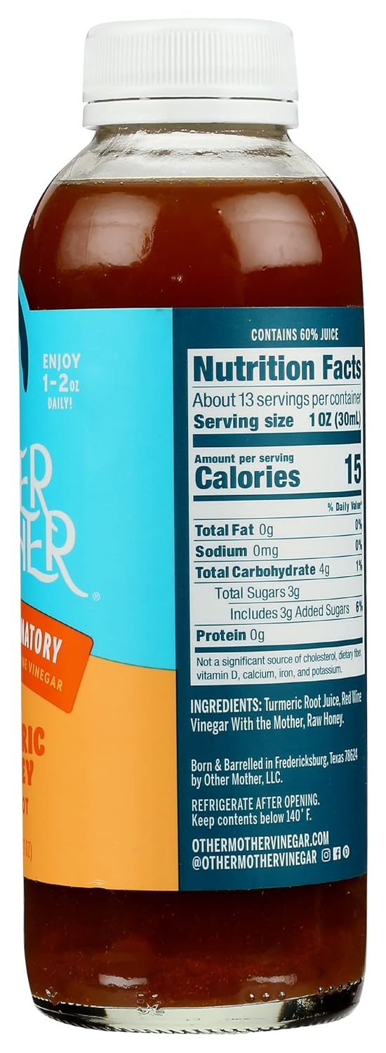 Other Mother Turmeric & Honey Shrub Shot, 375 ML