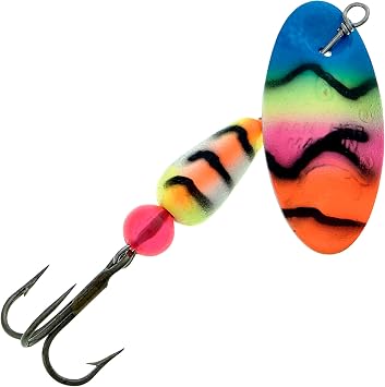 Panther Martin PMUV FishSeeUV Fishing Spinner Lure Catches Trout, Walleye, Northern Pike, Muskie, largemouth Bass, Perch, Crappie, Pickerel & more.