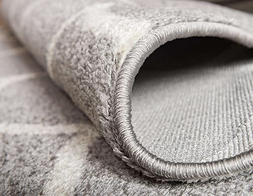 Miniatura 488 de Rugs.com Lattice Frieze Collection Alfombra – 4 x 6 pies, alfombra mediana negra perfecta para salas de estar, comedores grandes, planos abiertos