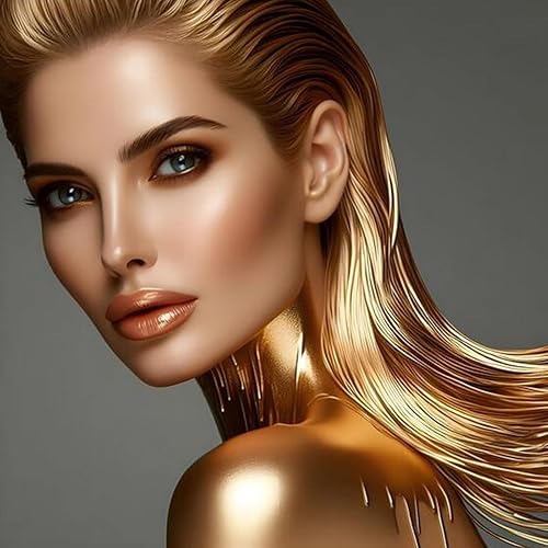 Miniatura 3 de Paquete de 2 peines con peine de metal para mujer, peine para peinar el cabello (negro)