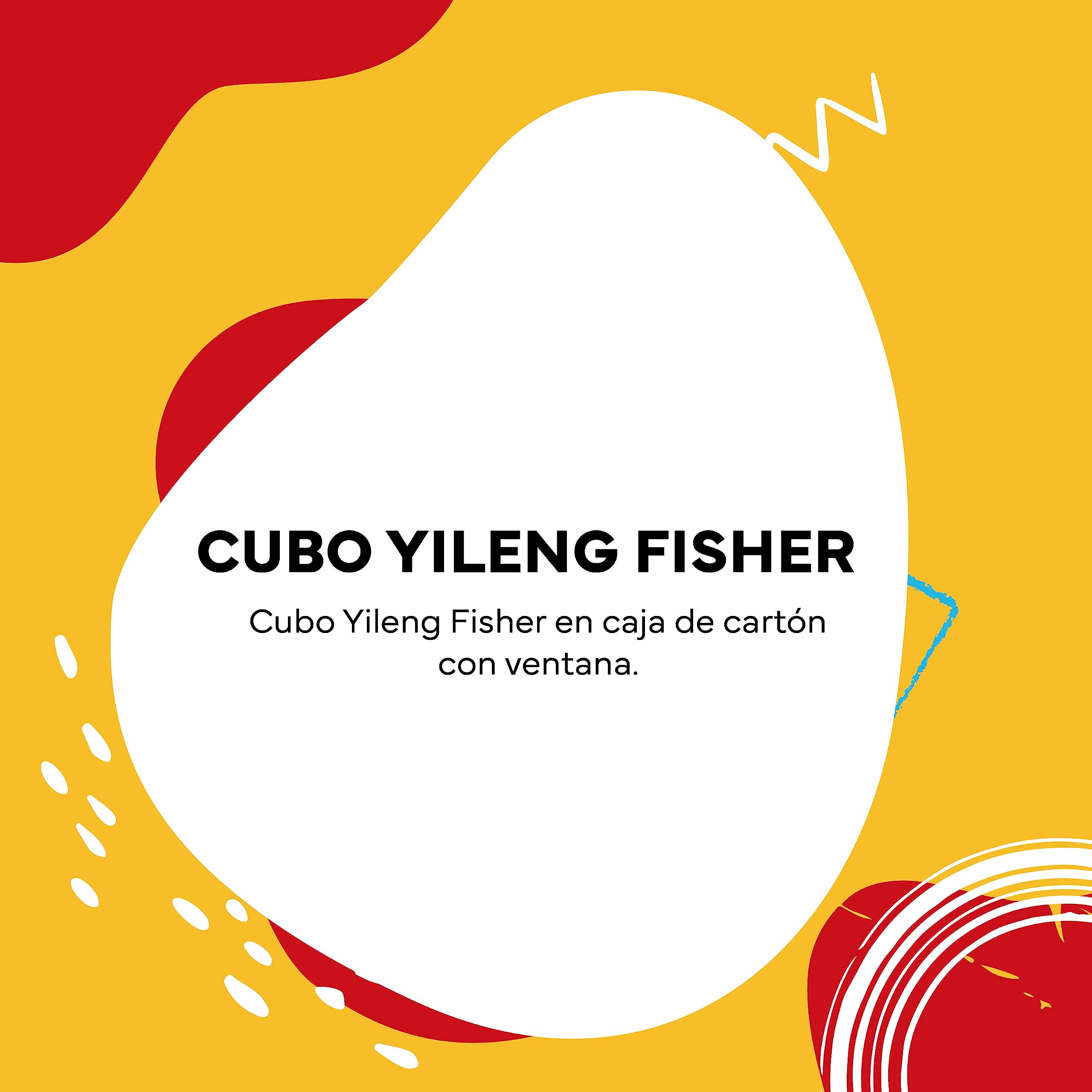 Cayro Yileng Fisher Cubo Magico 3x3x3 – Gira Morbido E Non Si Blocca – Gioco Di Logica Per Bambini 6+