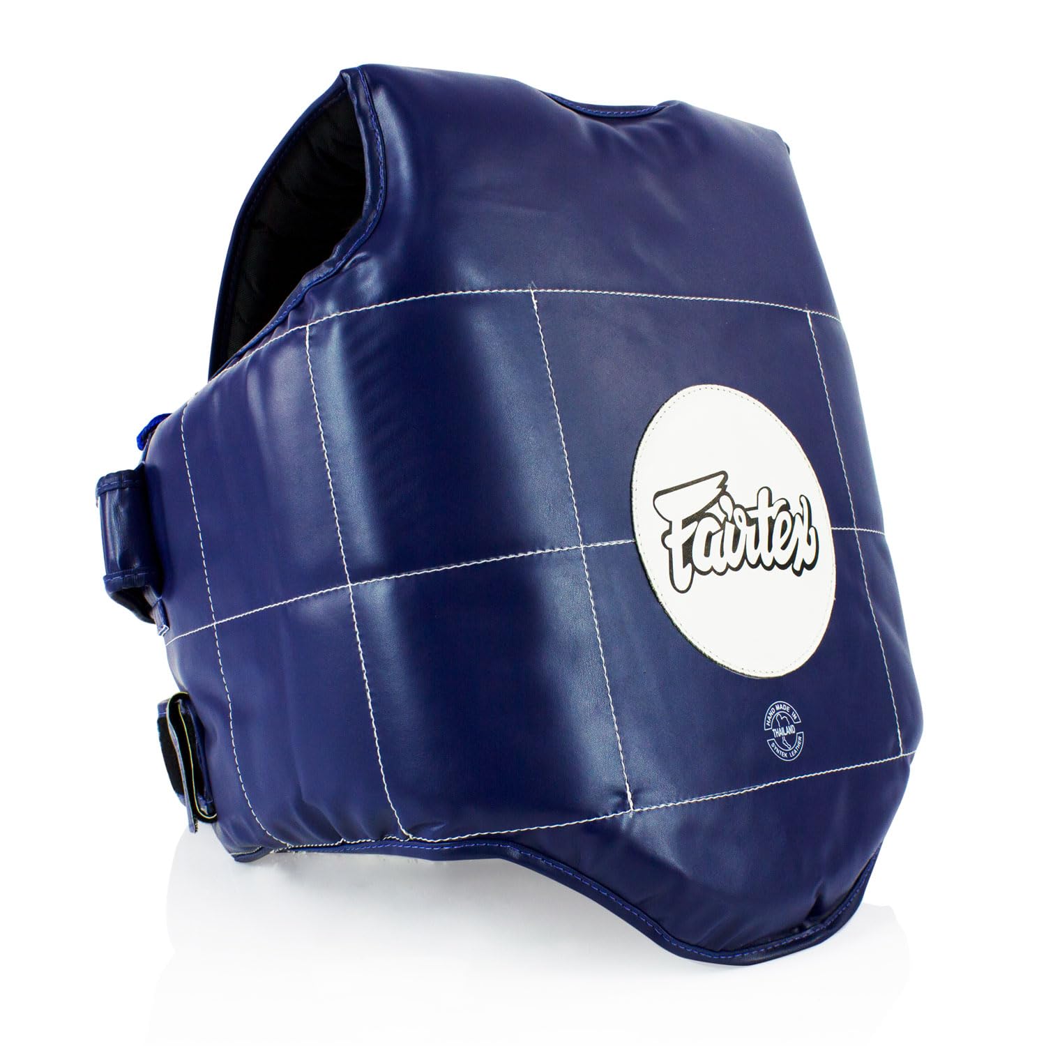 Fairtex PV1 Competition Protective Vest | Body Shield For Amateur Muay Thai (Blue, Medium)