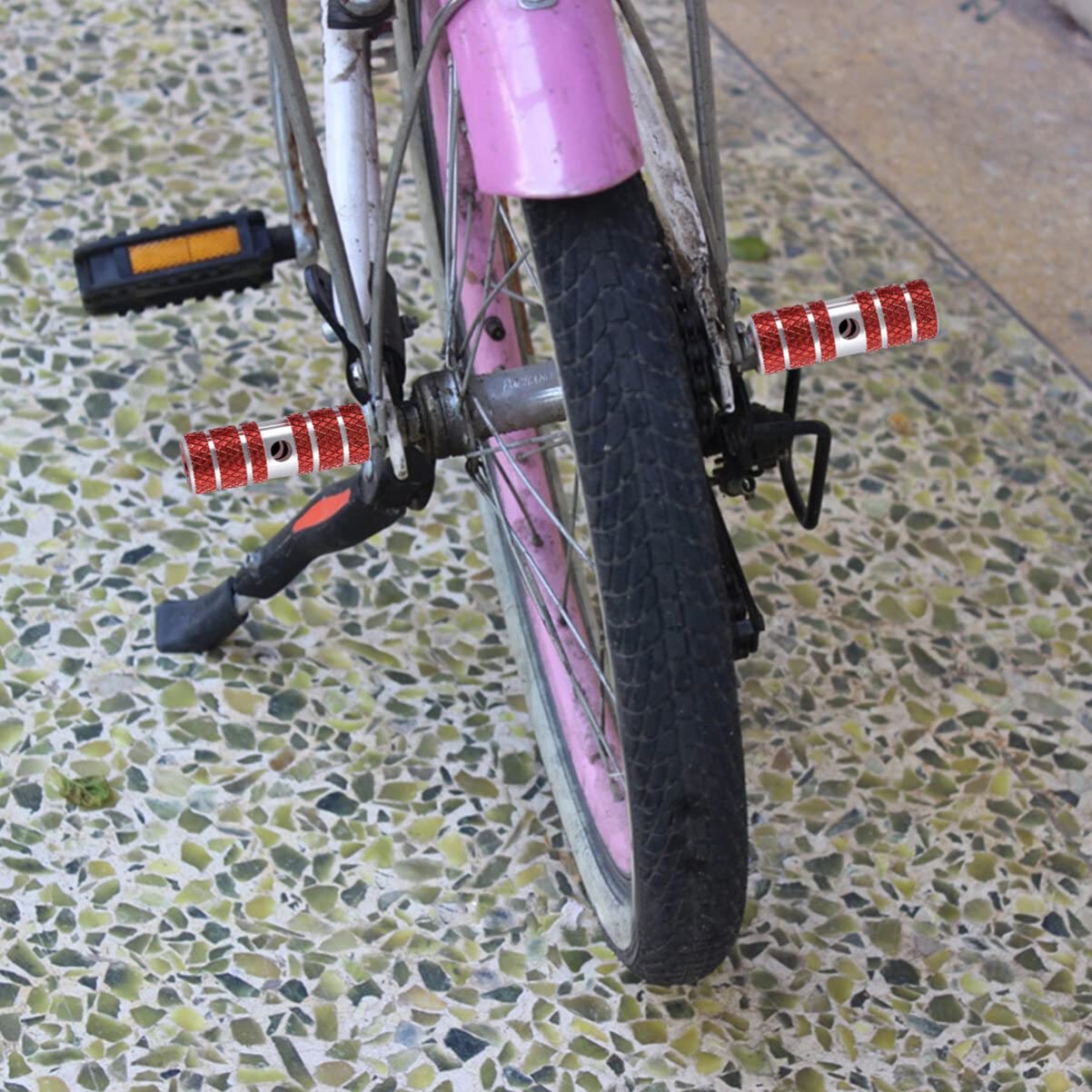 2 Pair Peg Stunt Footpeg Cylinder Pedal Stunt Pedal Bike Peg