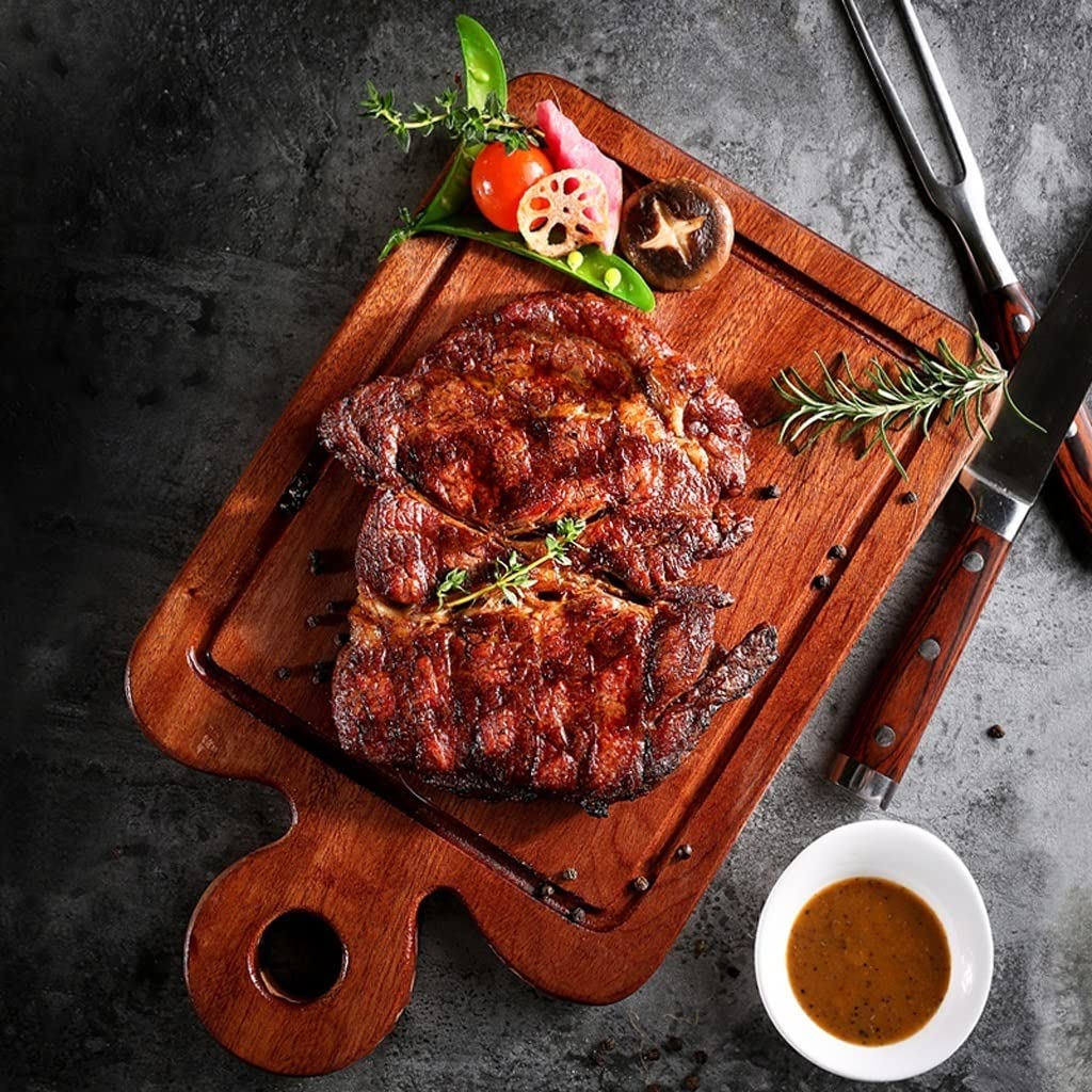 Vassoi Decorativi Vassoio Con Manico Vassoio Fondo Per Pizza Piatto Bistecca Piatto Occidentale, Vassoio Multifunzione Può Contenere Pasta, Ali Di Pollo, Pizza, Vassoio Di Frutta Per Tavolino Da Caf