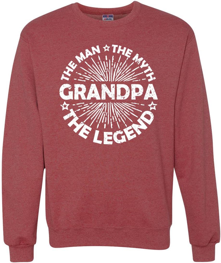 Wild Bobby Dad Man Myth Legend Funny Dad Uncle Papa Granpa Dad Gift Father's Day Unisex Crewneck Graphic Sweatshirt