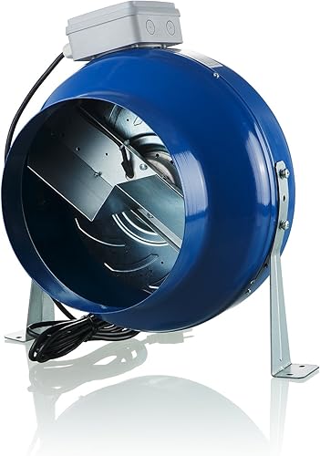 Miniatura 6 de VENTS-US Ventilador de conducto en línea de metal VKM 150 ETL con certificación HVI de 460 CFM para conductos de 6 pulgadas con un impulsor