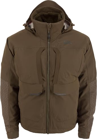 Drake Waterfowl Men's LST BMF 3-in-1 Pit Jacket with Primaloft - Waterproof Resistant Hooded Shell, Insulated Inner Layer