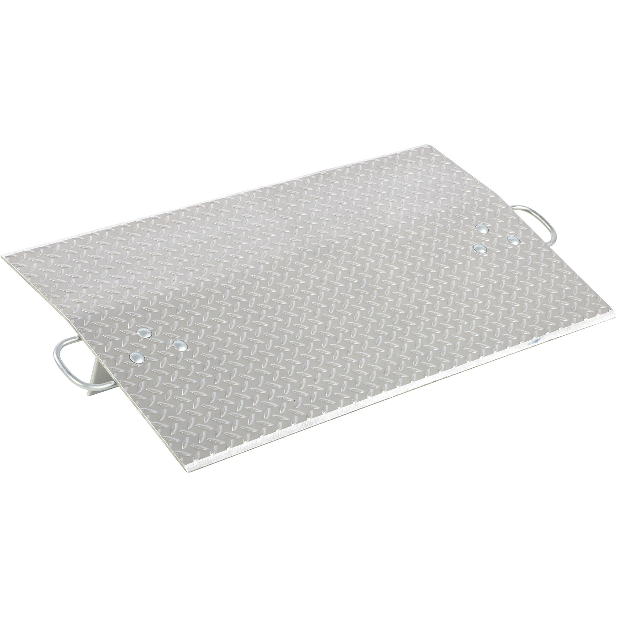 IHS E-3048 Aluminum Economizer Dockplate, 48" Length, 30" Width, 3/8" Thick, 1400 lbs Capacity
