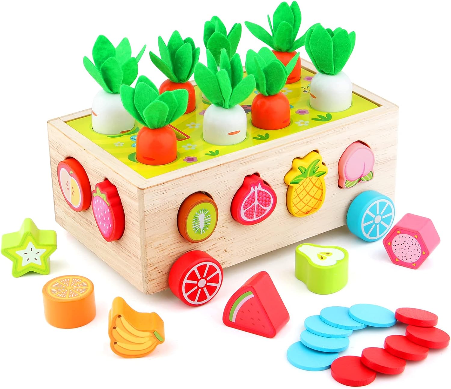 Wooden Montessori Toys for Toddlers Montessori