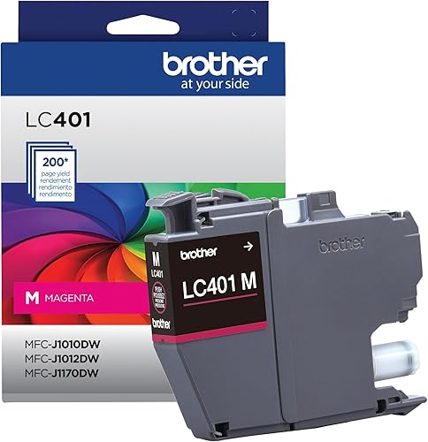 Vista 22 de Brother Cartucho de tinta negro de alto rendimiento LC401XLBK