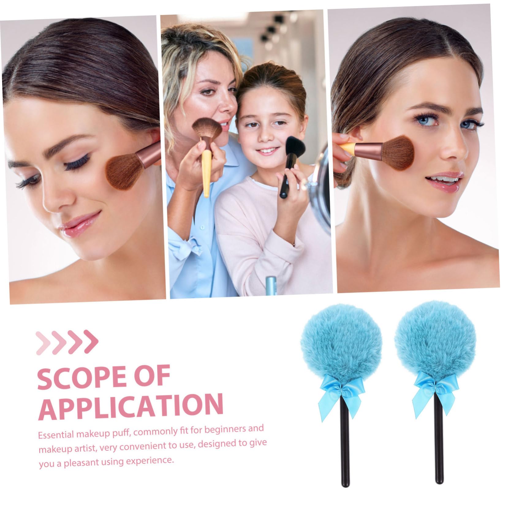 Didiseaon 5 Set Di Mini Strumenti Per Il Trucco A Forma Di Lecca-lecca Per Donne E Ragazze 2 Pezzi * 5