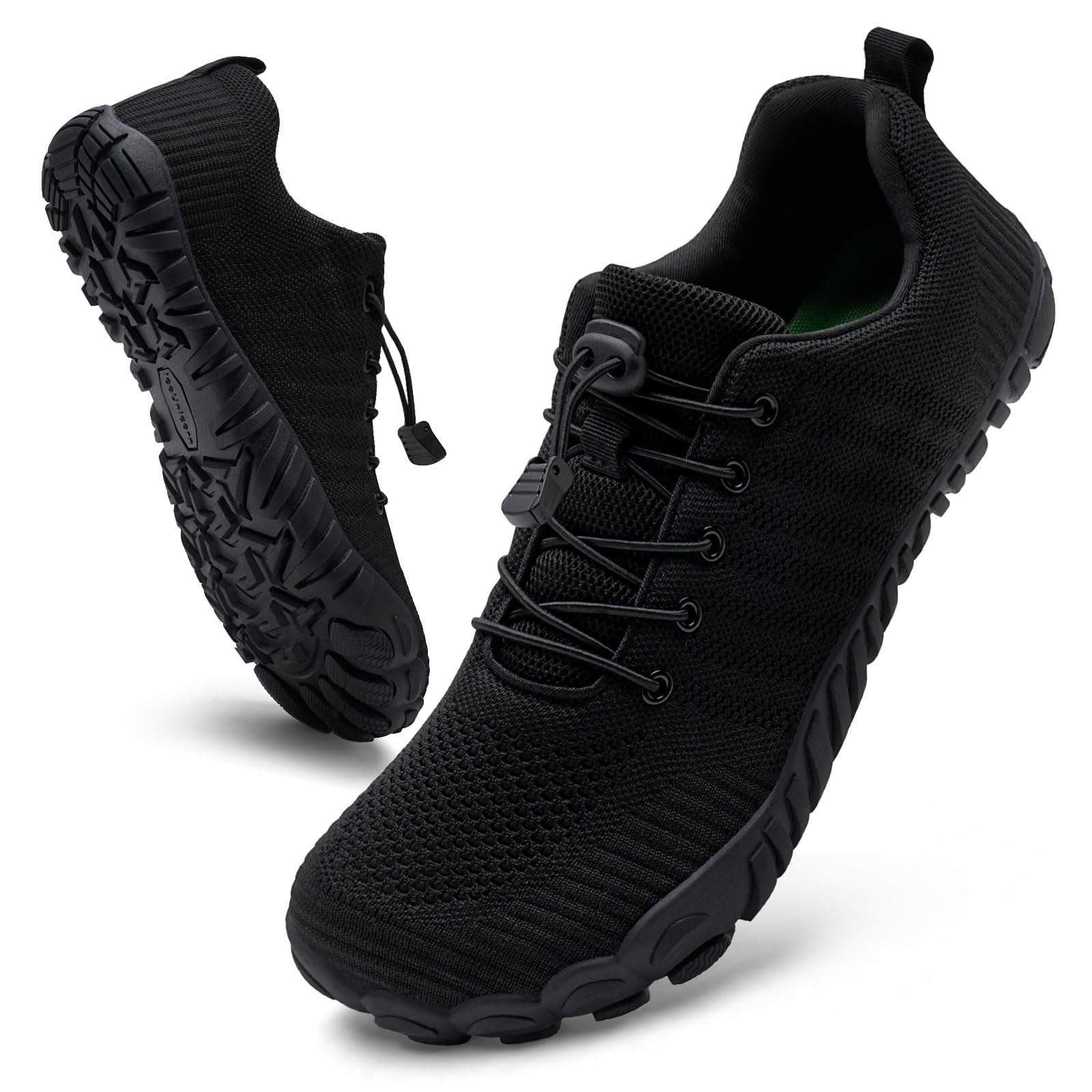 IceUnicorn Barfußschuhe Damen Herren Breite Traillaufschuhe Zehenschuhe Unisex Schwimmschuhe Strandschuhe Aquaschuhe