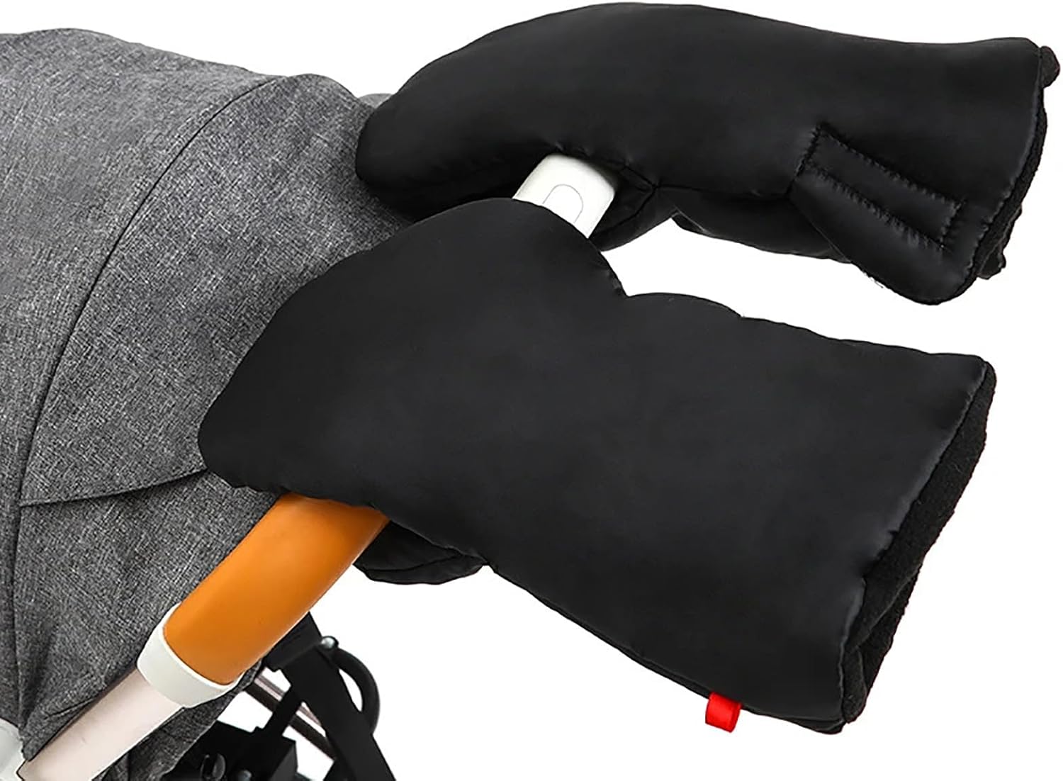 Waterproof Stroller Gloves Universal Soft Breathable Mitten Autumn Winter Hand Muff Windproof Extra Thick Shopping Cart Hand Warmer