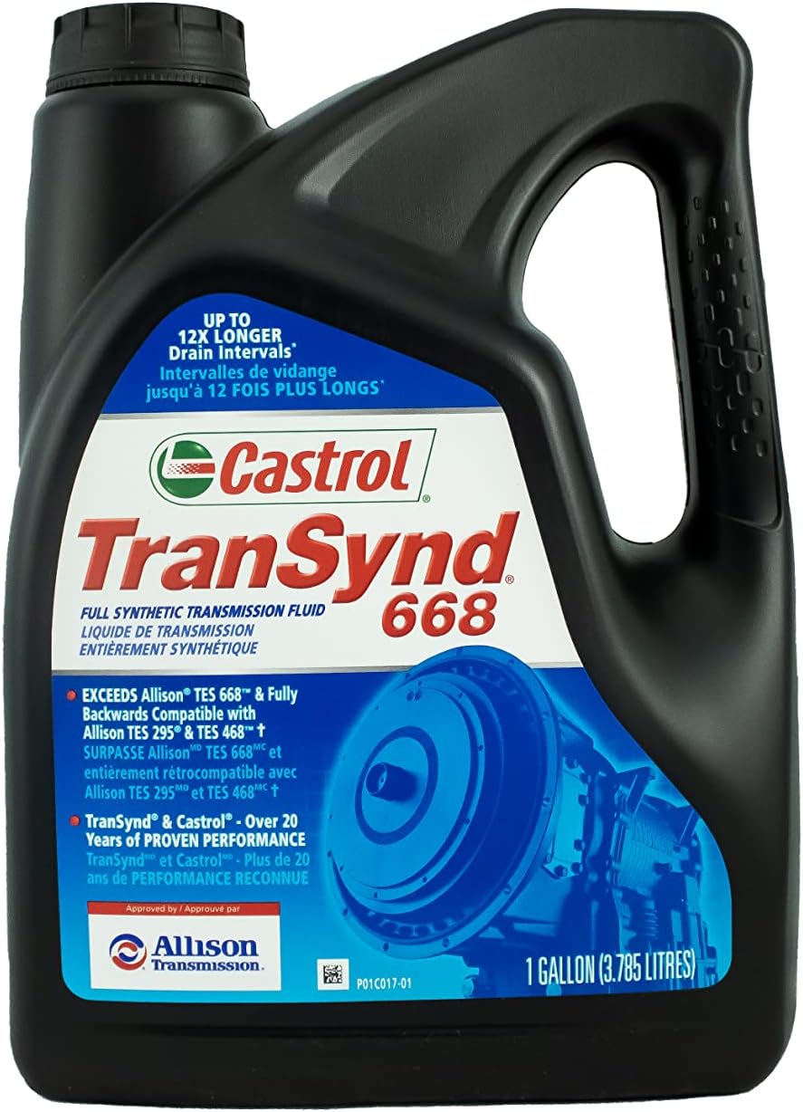 Stone River Products Castrol TranSynd 668 Allison 2021 Updated SPEC 1 GALLON ONLY BY DOXA WORLDWIDE
