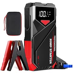 Car Battery Jumper Starter Portable 2500A Car Jump Starter with LCD Display - 12V Auto Jump Starter Battery