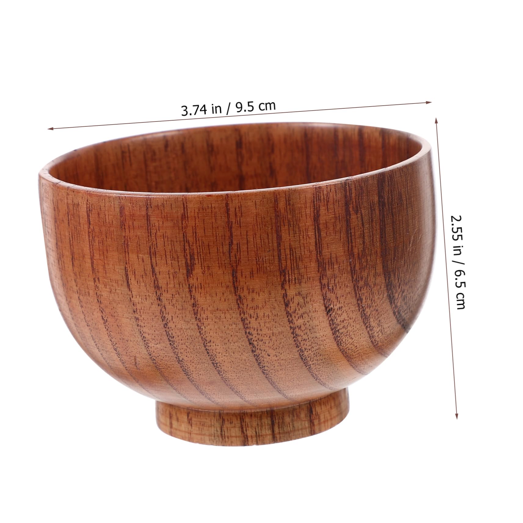 MAGICLULU 3 Cuencos De Madera Para Jabón De Afeitar Para Hombres Taza De Crema De Afeitar Para El Cuidado De La Barba De Fácil Limpieza Y Resistentes.