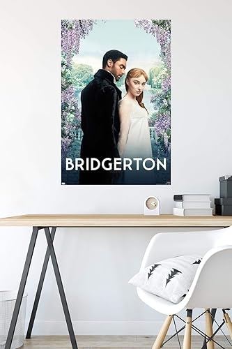 Miniatura 4 de Trends International Netflix Bridgerton - Póster de pared de Daphne y Simon, 34 pulgadas de largo x 22.4 W, versión sin marco