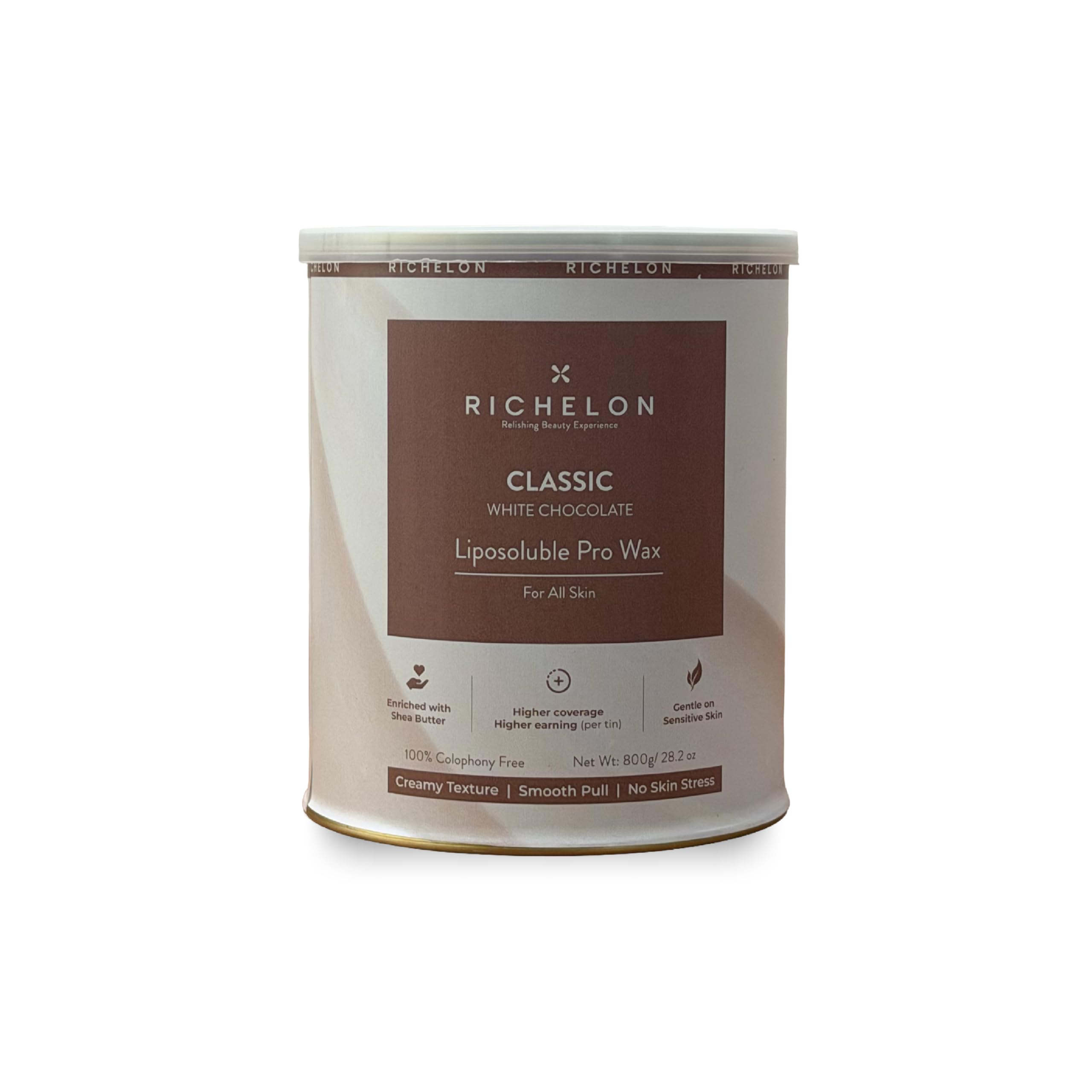 Classic White Chocolate Liposoluble Wax for Hair Removal | Professional Soft Wax | Gentle Waxing for All Skin Types | Net Quantity - 800 g-image-25