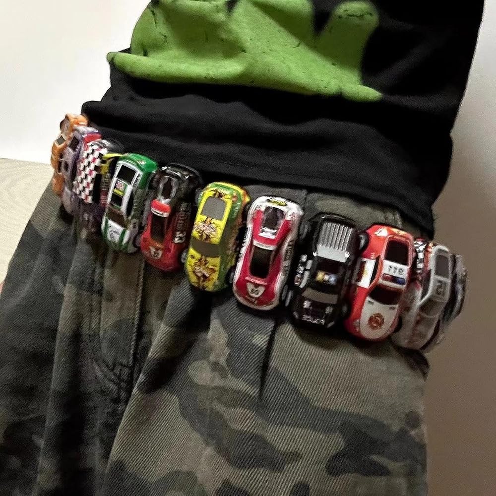 Y2K Toy Car Belt - Cute Vintage 2000s Faux Leather Adjustable Gothic Grunge 61ImNmIGdHL._AC_SY350_QL65_.jpg main image 4