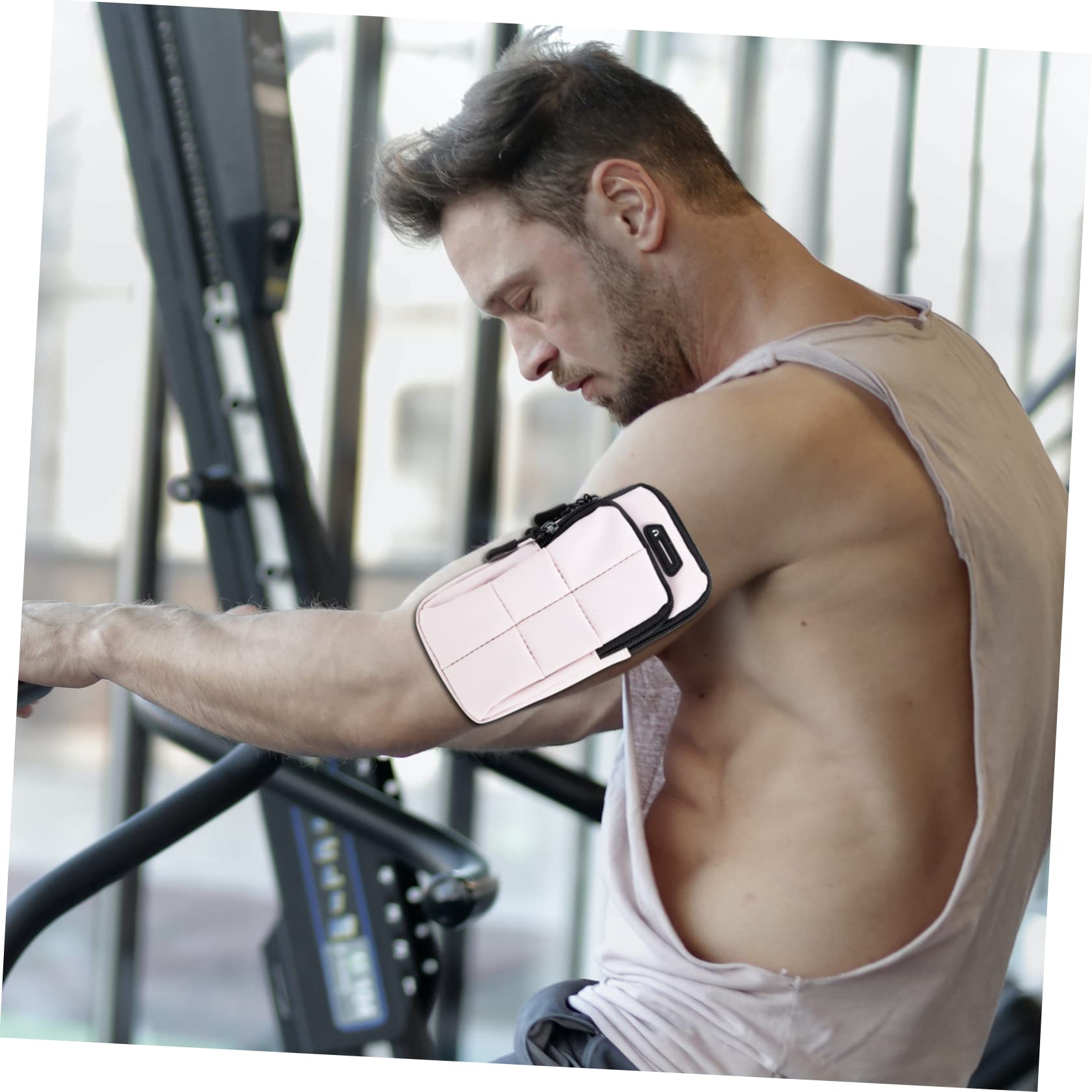 DOITOOL Borsa Da Braccio Elastica Per Telefono Cellulare Da Corsa 3 Pezzi Traspirante Per Sport Con Cordino