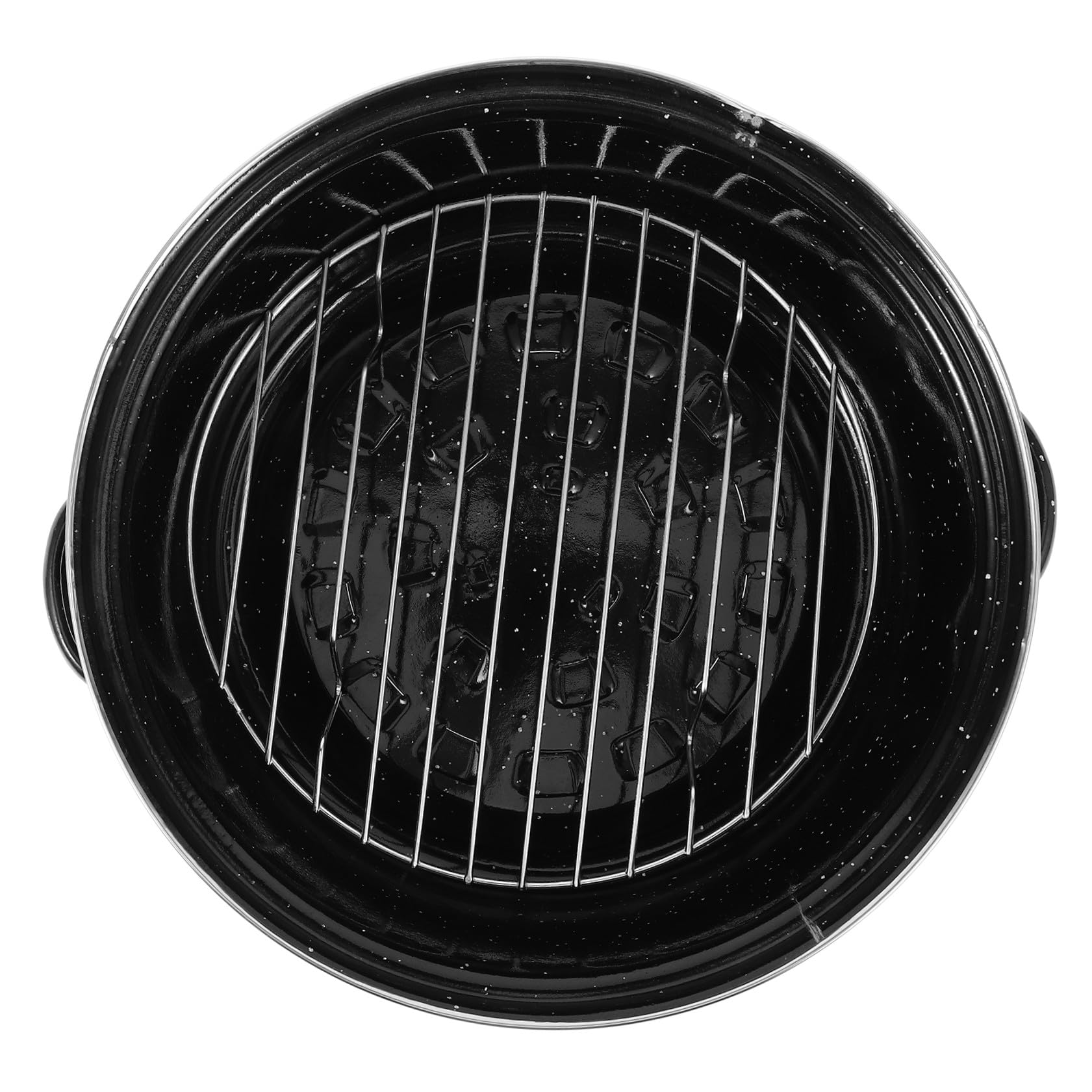 Olla Enameled Para Asar Tapa y Doble Asa Para Cocinar Batatas y Casa Resistente Altas Temperaturas