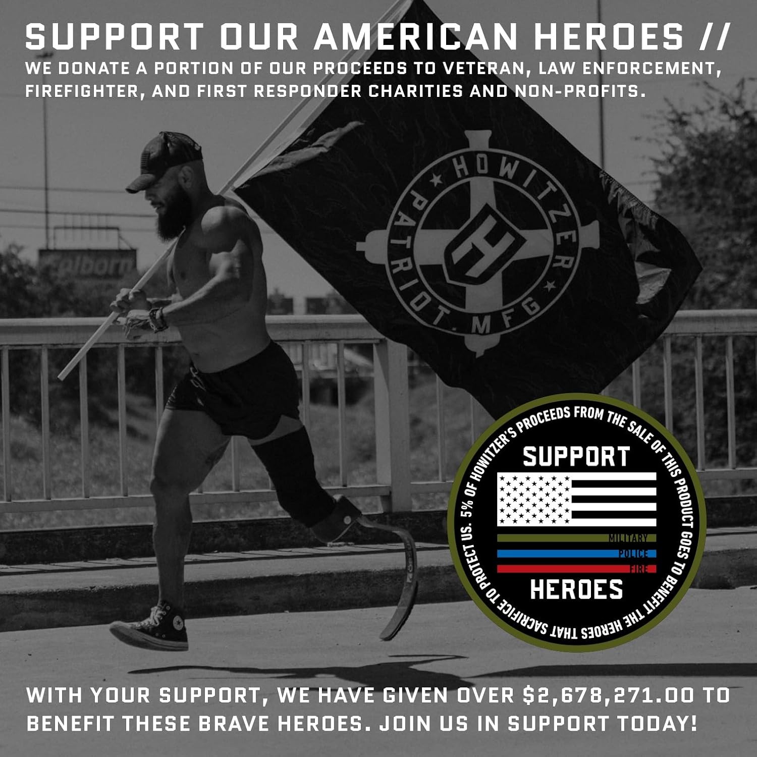 Howitzer Freedom Parachute Men's Denim Jeans