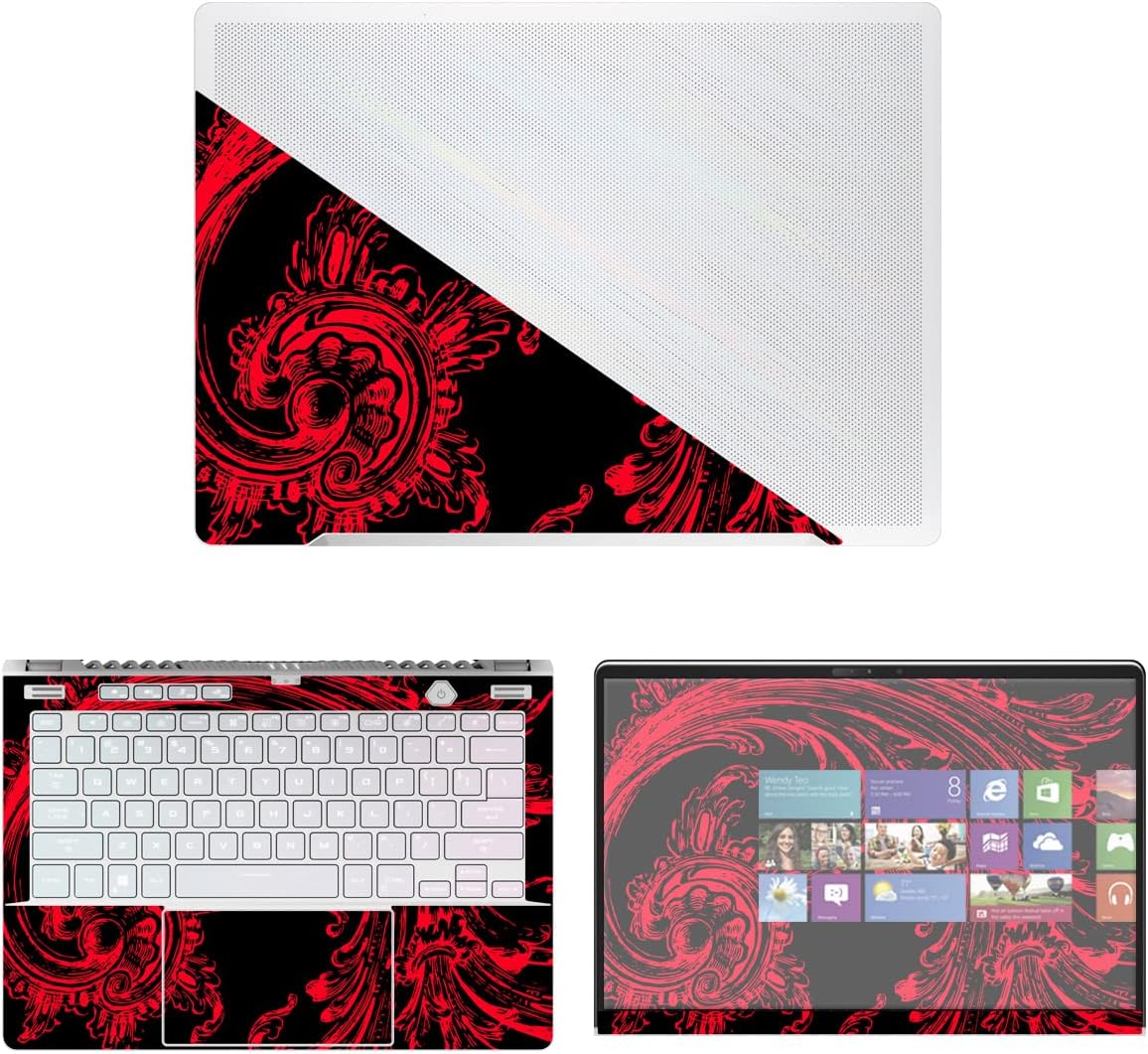 Decalrus - Protective Decal Skin Sticker for The Asus ROG Zephyrus G14 GA402 (14" Screen) case Cover wrap ASrogZep14_GA402-127