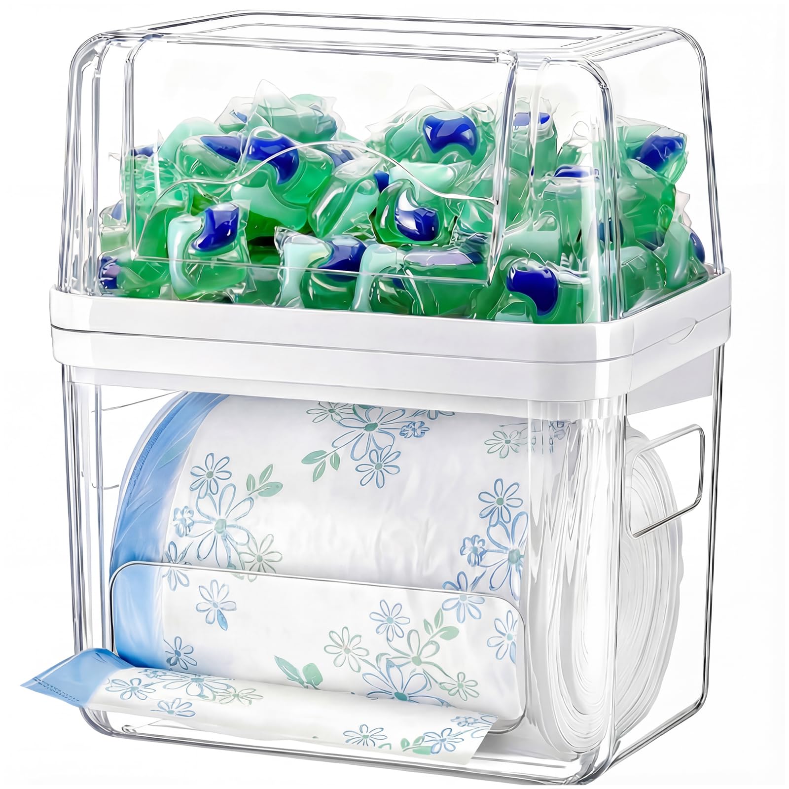 Rangement buanderie pour ranger les capsules de lessive facilement