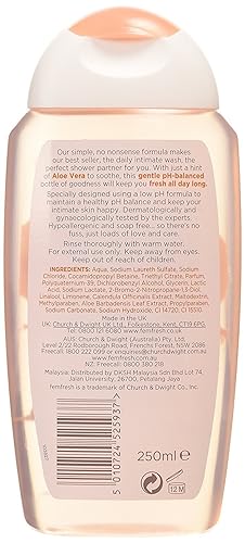 Miniatura 2 de Femfresh - Lavado íntimo diario - con Aloe Vera calmante - pH equilibrado - 8.5 fl oz