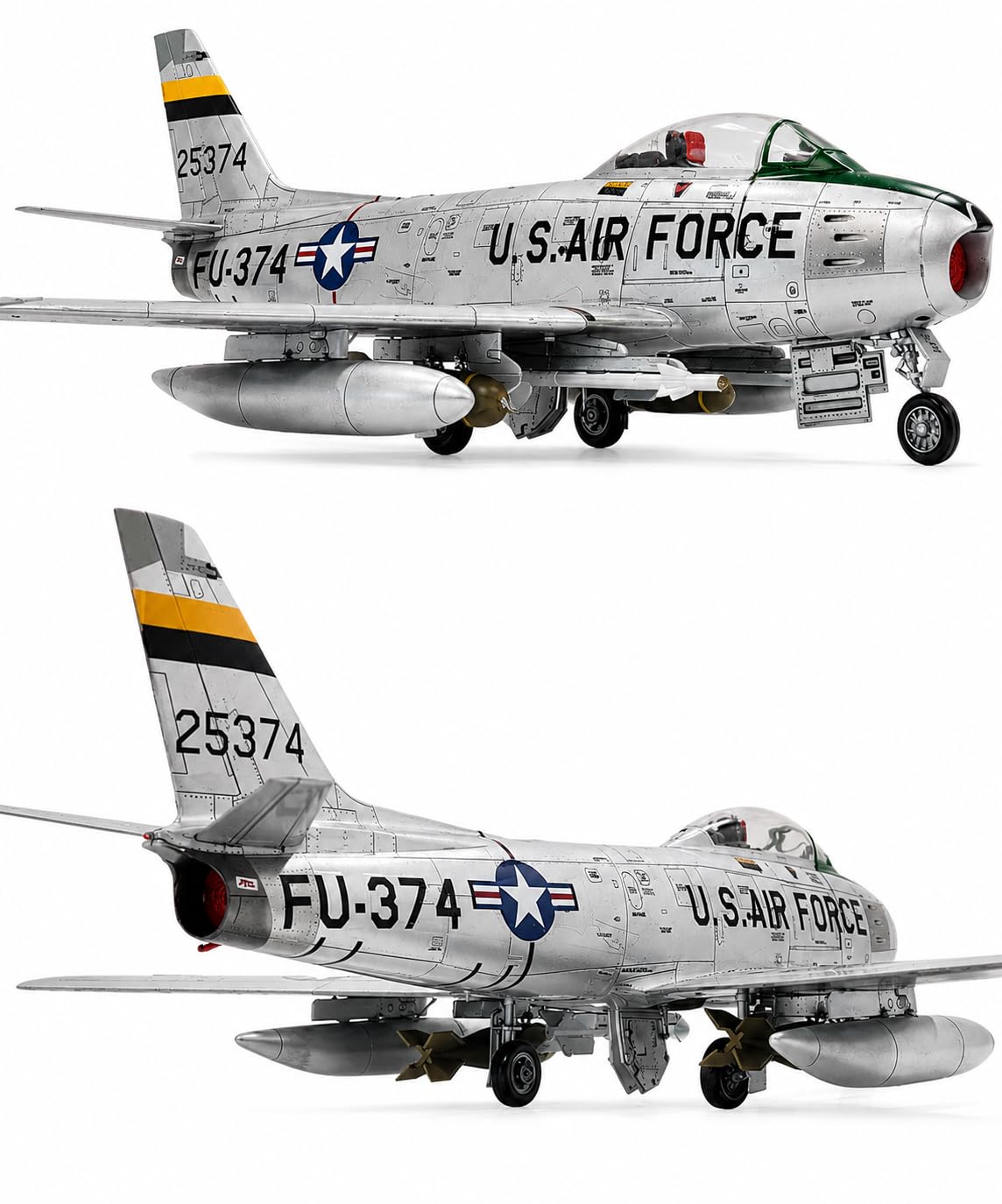 Amazon.com: ACADEMY Hobby Model Kit 12369 F-86F-40 Sabre 1/48