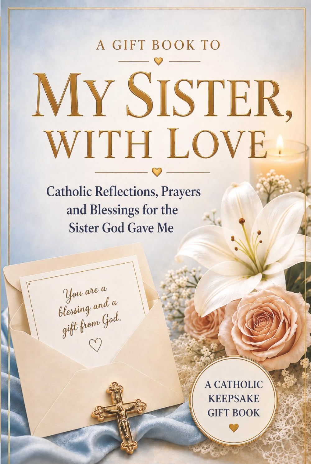 A Gift Book To My Sister, With Love: Catholic Reflections, Prayers and Blessings for the Sister God Gave Me