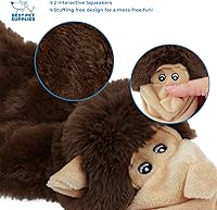 Vista 4 de Best Pet Supplies - Juguetes masticables con sonido para perros, juguetes ideales para perros que mastican, perros pequeños, medianos y grandes