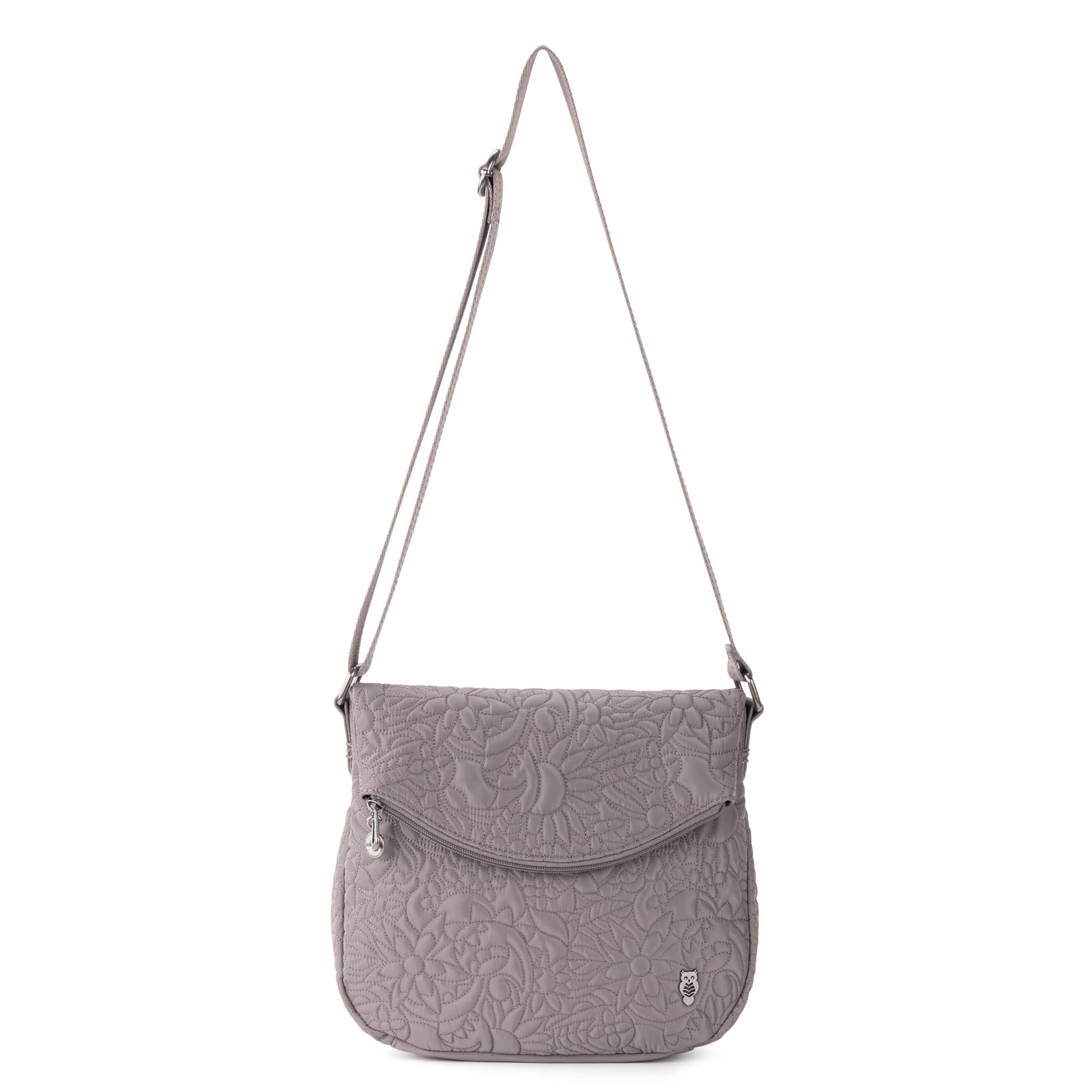 Sakroots Foldover Crossbody Purse - Women's Handbag For Everyday & Travel - Cross Body With Adjustable Shoulder Strap