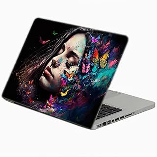 ستيكر لاب توب مقاس 15.6 بوصة مطبوع بصبغات سائلة القوام من تات، موديل 3070، متعدد الألوان