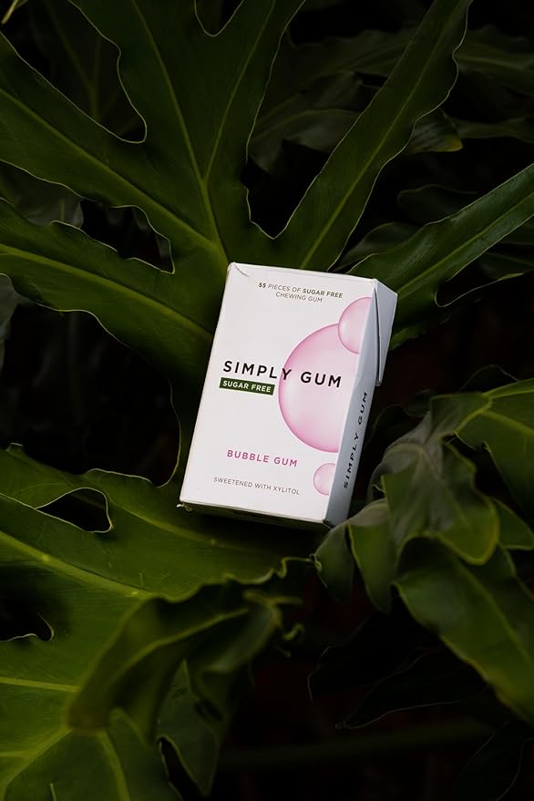 SIMPLY Gum Chicle Sin Azúcar Xilitol 55 unidades miniatura 6