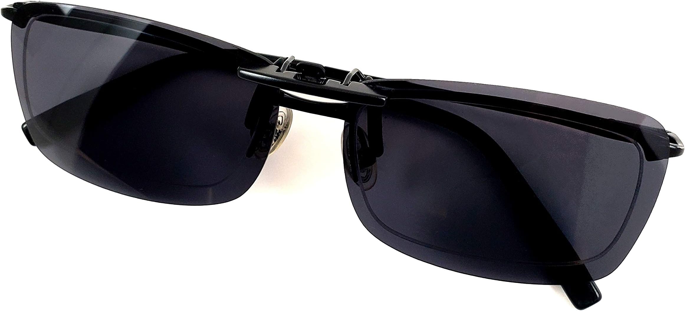 B&H Merchandise B&H Polarized Clip-on Sunglasses for Prescription Glasses, UV Protection, UV 400